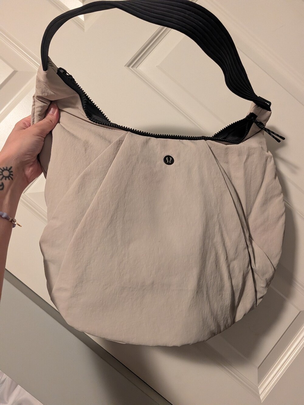 Lululemon Pleated Shoulder Bag